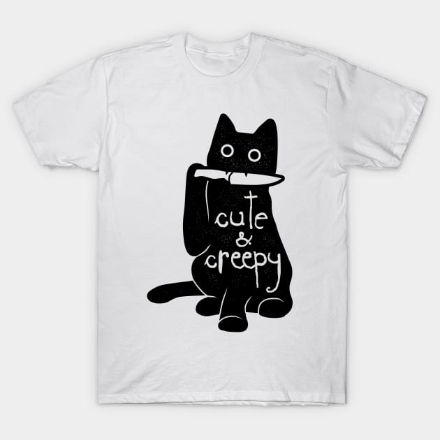 Cute and creepy T-Shirt by PAINTMONKEYS